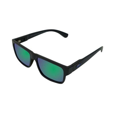 INSALT APEZMB-GR Angler Pro Ezi View Matte Black Polarized Recycled Sunglasses - Green