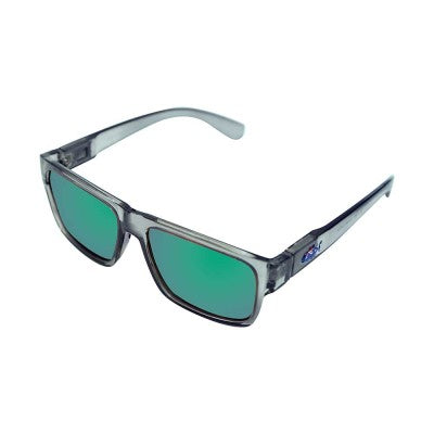INSALT APEZTG-GR Angler Pro Ezi View Transparent Grey Polarized Recycled Sunglasses - Green
