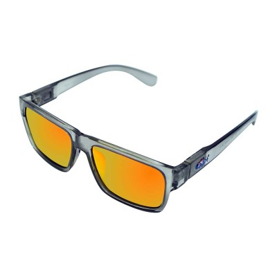 INSALT APEZTG-O Angler Pro Ezi View Transparent Grey Polarized Recycled Sunglasses - Orange