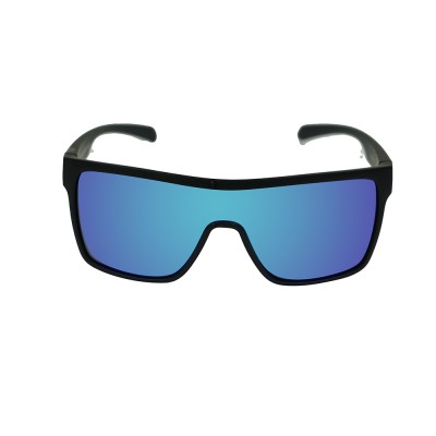 INSALT APSLMB-BL Angler ProSlayer Matte Black Polarized Recycled Sunglasses - Blue