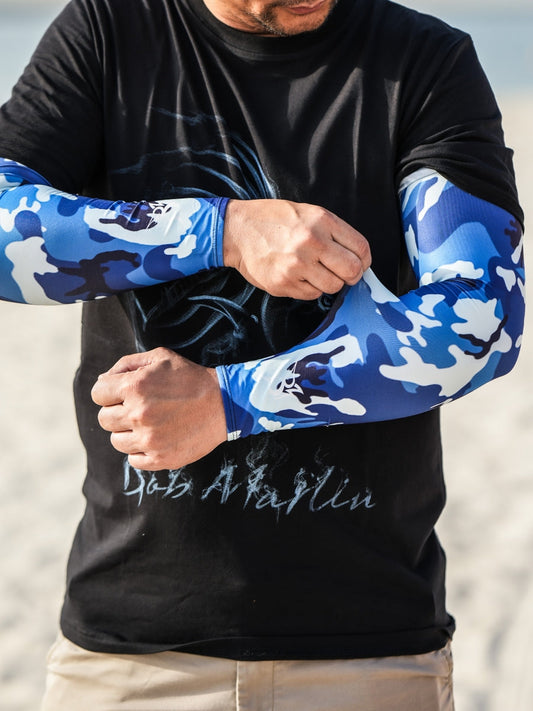 Bob Marlin Arm Shields Bob Camo Blue