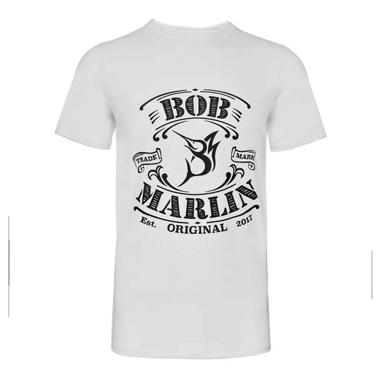 Bob Marlin T-Shirt Vintage White