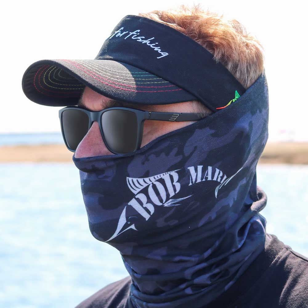 Bob Marlin Face Shield Bob Camo Black