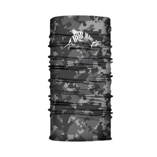 Bob Marlin Face Shield Digital Grey Camo