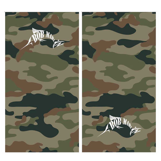 Bob Marlin Face Shield Bob Camo Forest