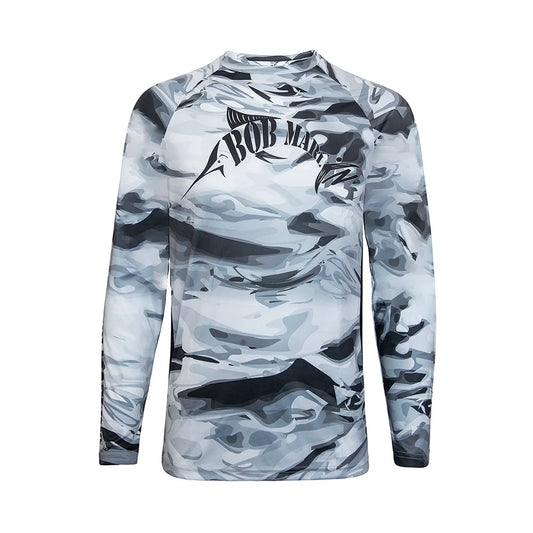 قميص الأداء الرمادي العاصفة