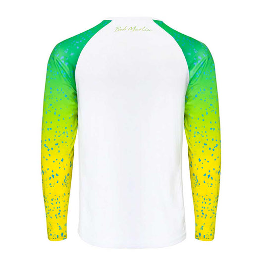 قميص الأداء بوب ماهي الأبيض