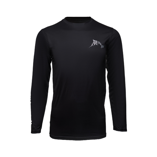 قميص الأداء بعلم الراستا الأسود