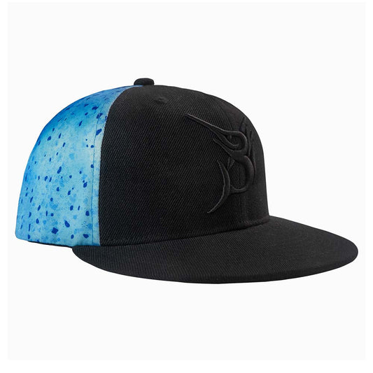 Bob Marlin Snapback Hat Bob Mahi Blue