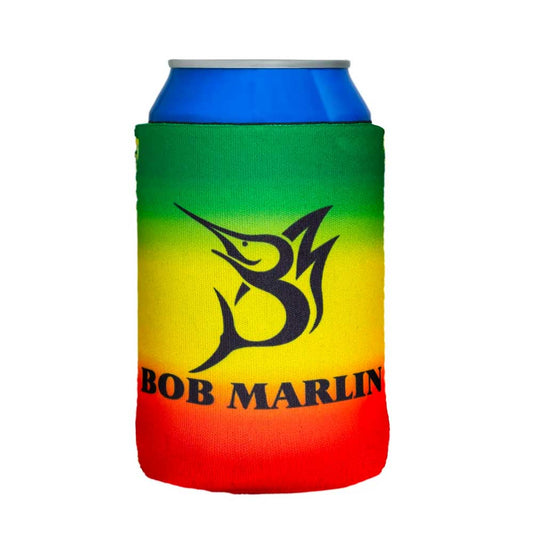 Bob Marlin Coozie Rasta Flag