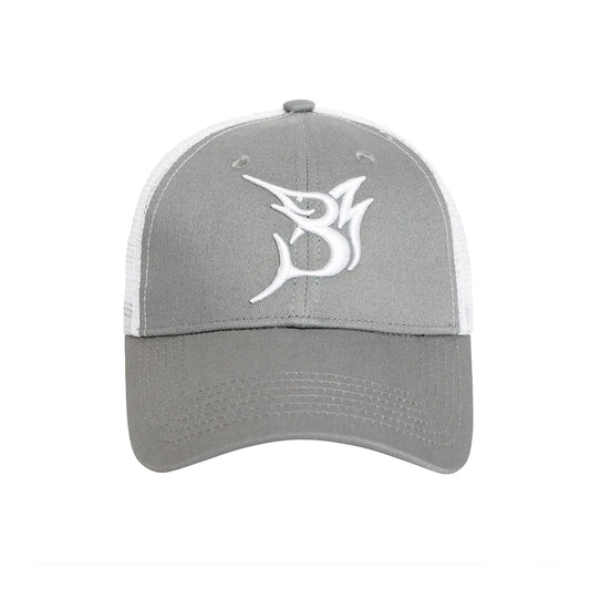 Bob Marlin Baseball Hat Grey