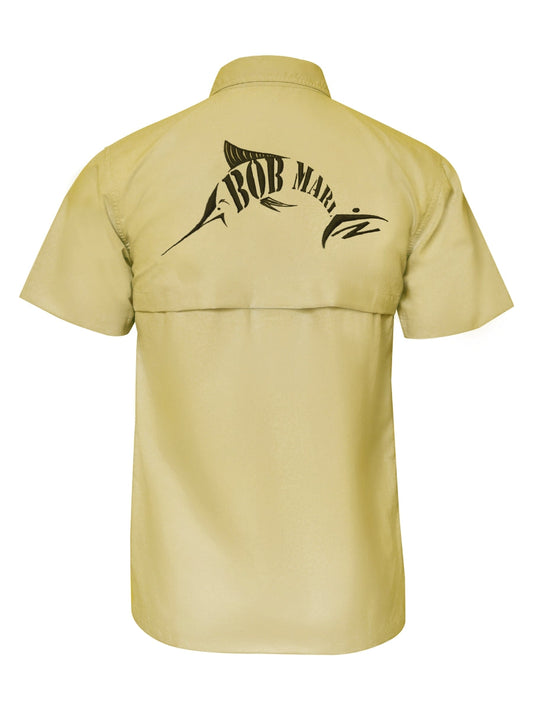 Bob Marlin Button Up Shirt Sand