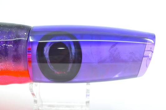 Moyes Lures Light Purple MOP Purple Back Large Plunger 14" 14oz Skirted