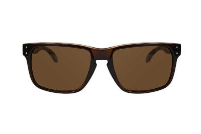 Brown sunglasses on a white background