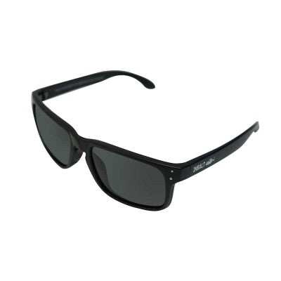 INSALT EXMB-B Angler Pro Excalibur Matte Black Polarized Recycled Sunglasses - Black