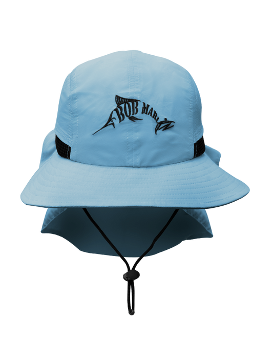 قبعة صيد زرقاء