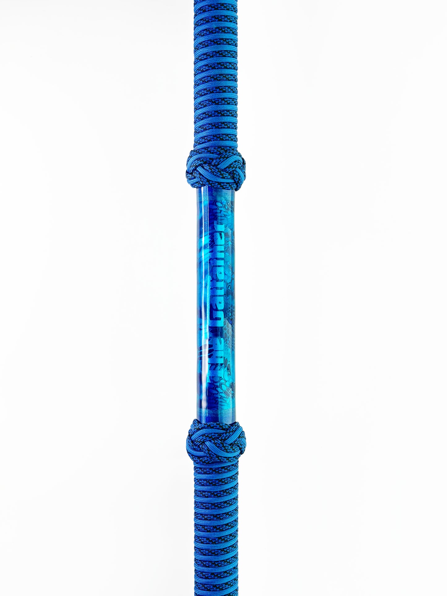 Dahunter Carbon Fiber Gaff with Blue-Wrapped Grip and Titanium 3-Inch Hook, 6Ft Sh