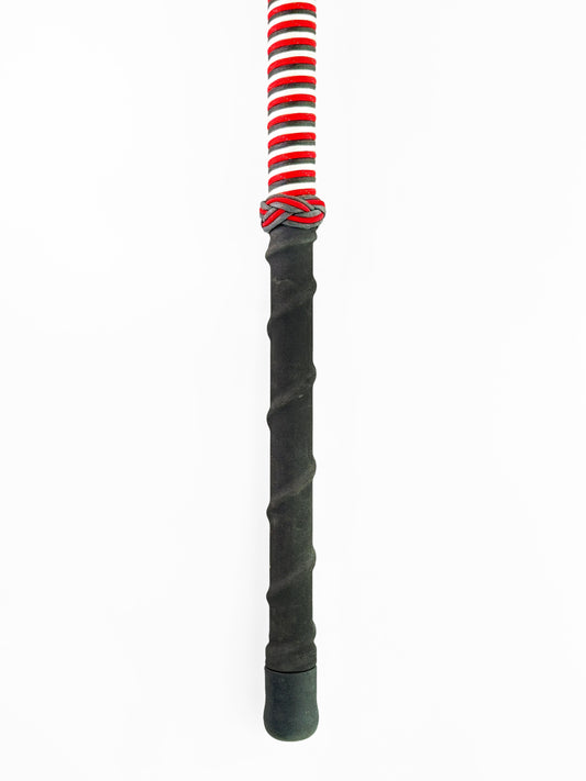 Dahunter Carbon Fiber Gaff with Red and Black Cord Wrap, 6Ft Shaft and 2.5-Inch Tiller Hook