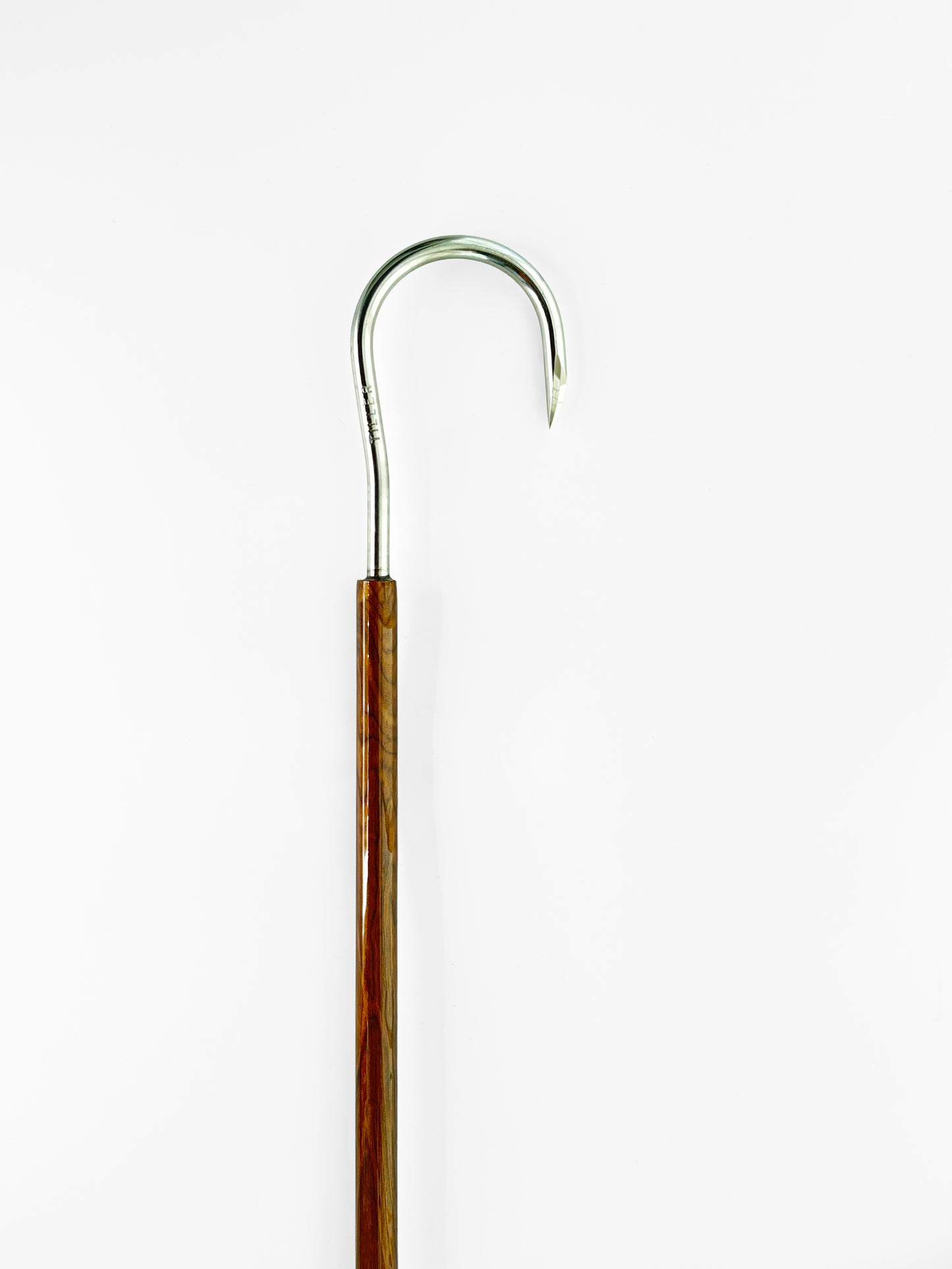 Dahunter Carbon Fiber Gaff with Orange-Brown Cord Wrap, 6Ft Shaft and 2-Inch Tiller Hook