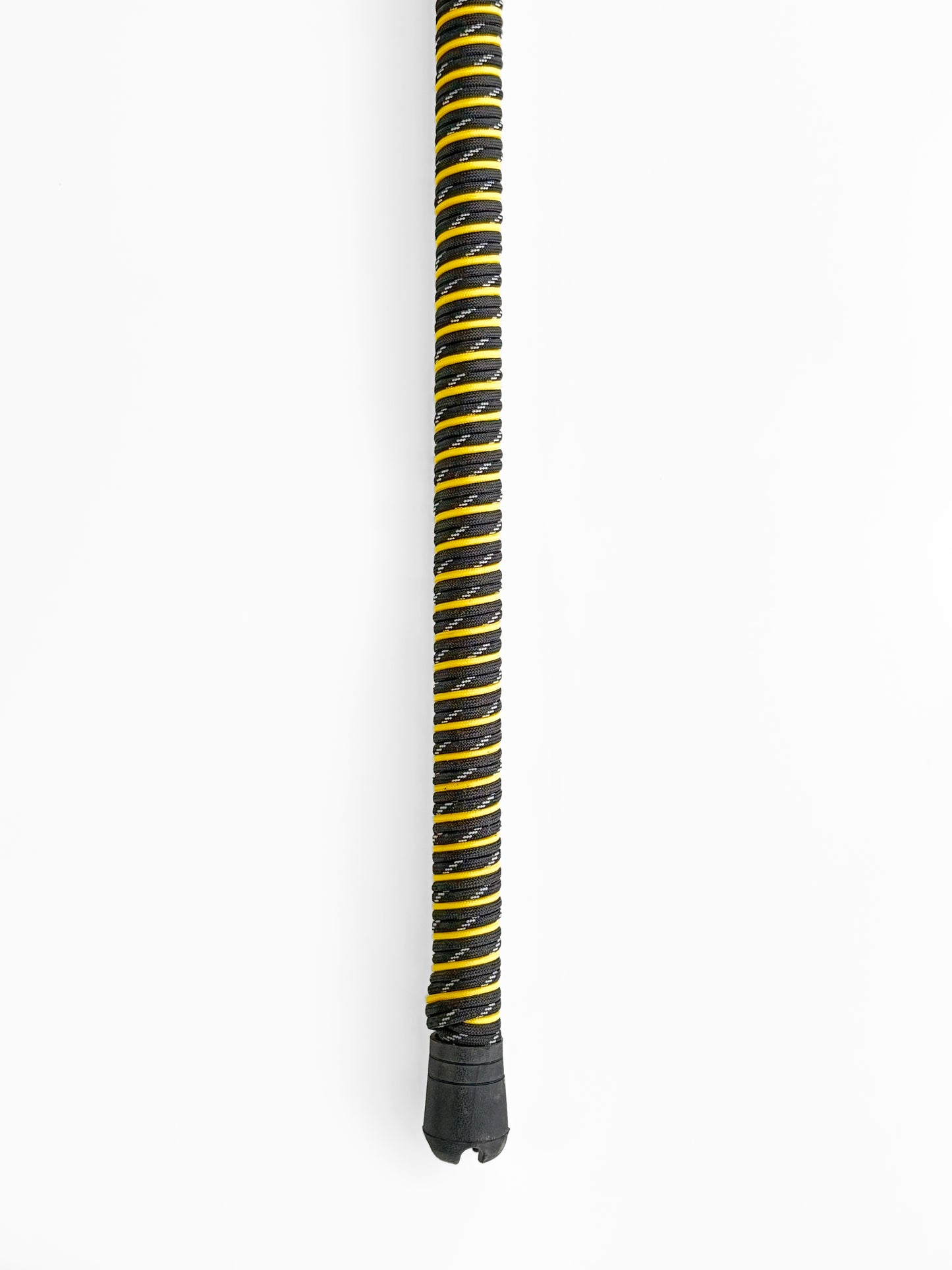 Dahunter Carbon Fiber Gaff with Yellow and Black Wrap, 4Ft Shaft and 2-Inch Tiller Hook