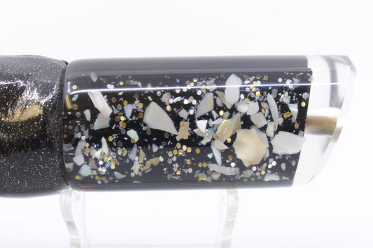 Crampton Baits Black Salt & Pepper Tube 12" 6.5oz Vinyl Black