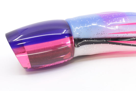Marlin Magic Pink Mirrored Blue Back Baby Ruckus 10" 6.5oz Skirted Gay Bob