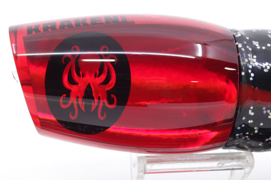 Kraken Fish Co. Red Chrome Worldcup 14" 12.8oz Skirted Black-Red