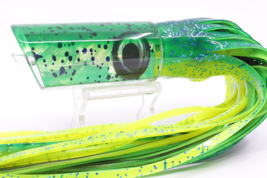 Moyes Lures Mahi MOP Medium Pipe Bomb 12" 7.5oz Skirted
