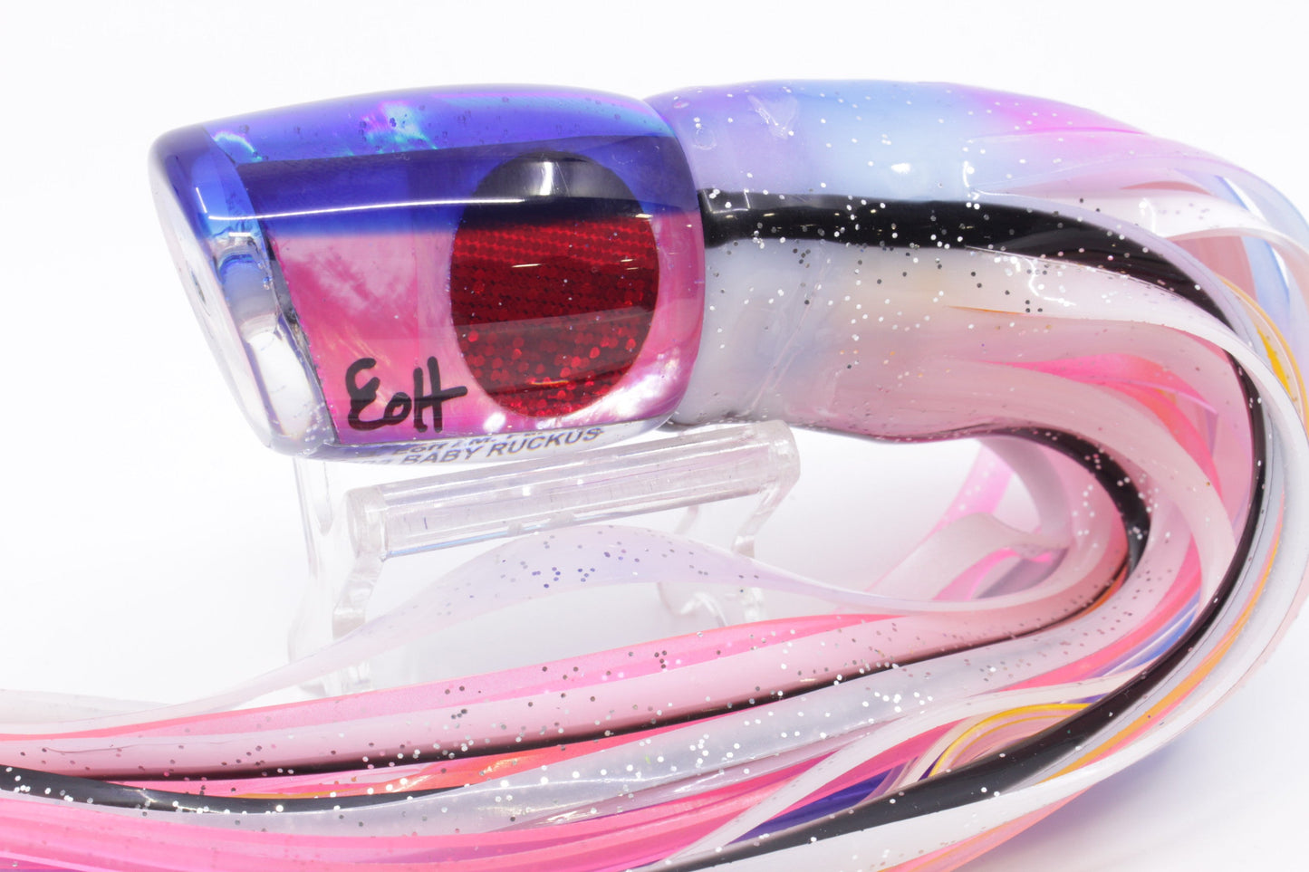 Marlin Magic Pink MOP Blue Back Red Eyes Baby Ruckus 10" 6.5oz Skirted Gay Bob GZE