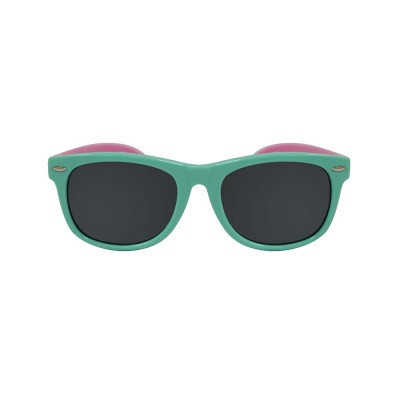 INSALT KAP-B Angler Pro Kidz Aqua Pink (C1) Polarized Recycled Sunglasses - Black