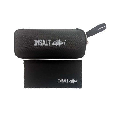 INSALT MIMB-B Angler Pro Mission Matte Black Polarized Recycled Sunglasses - Black