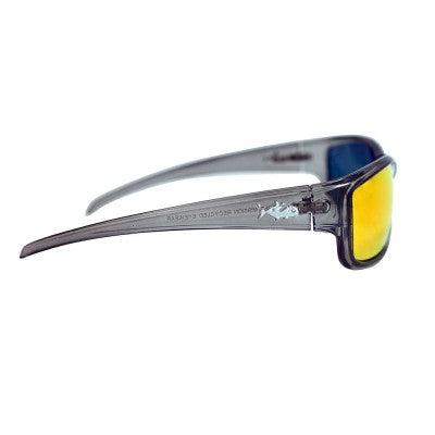 INSALT MIMB-O Angler Pro Mission Matte Black Polarized Recycled Sunglasses - Orange