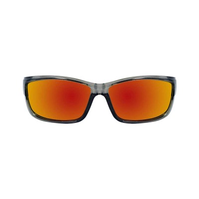 INSALT MITG-O Angler Pro Mission Transparent Grey Polarized Recycled Sunglasses - Orange
