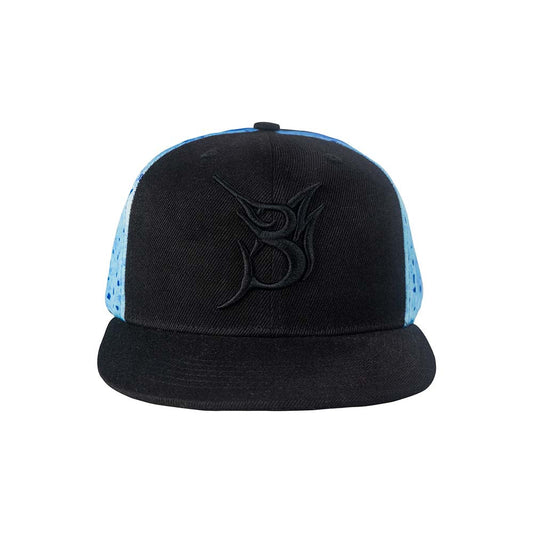 Bob Marlin Snapback Hat Bob Mahi Blue