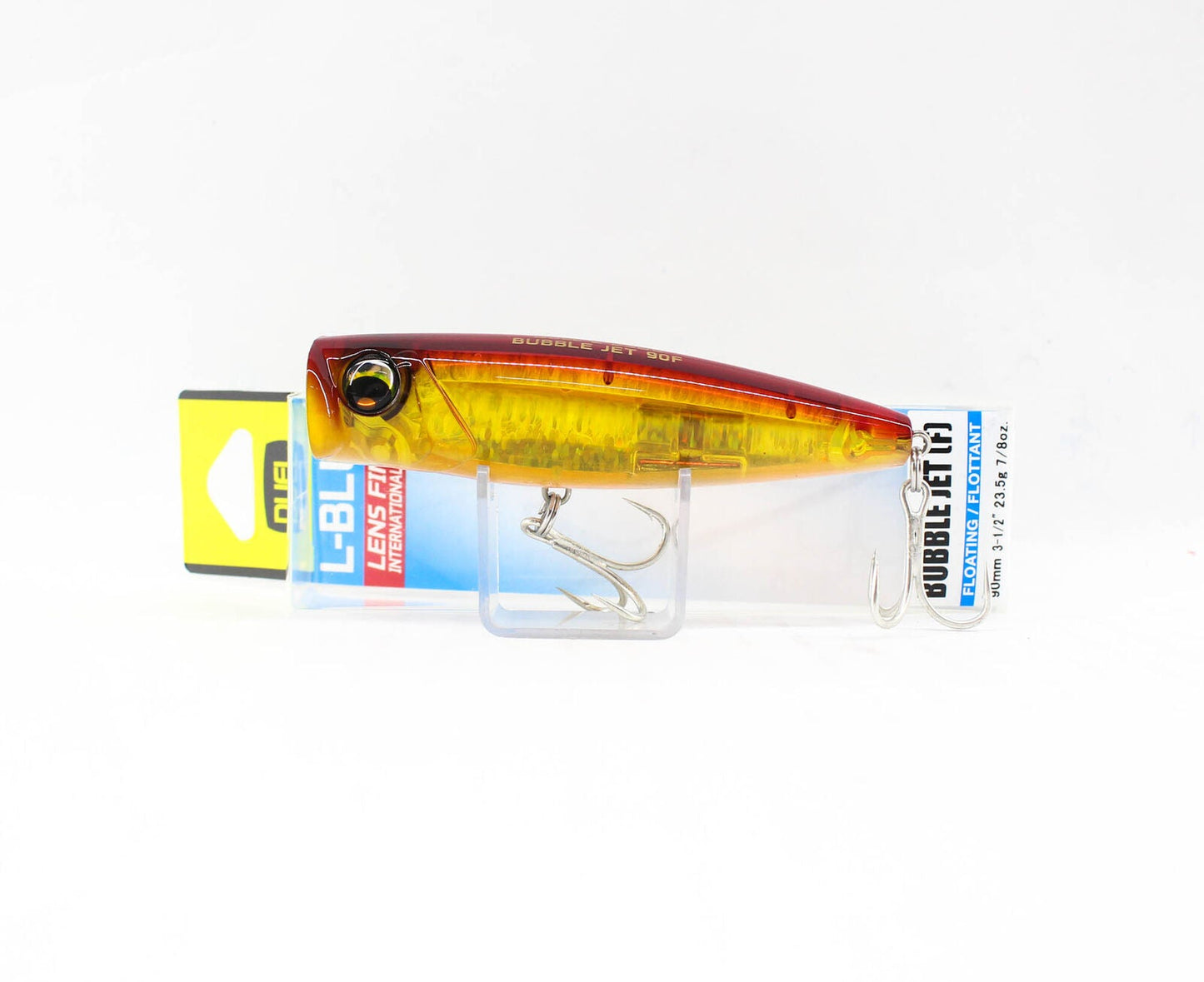 Duel L-Blue Bubble Jet Floating Popper 90mm