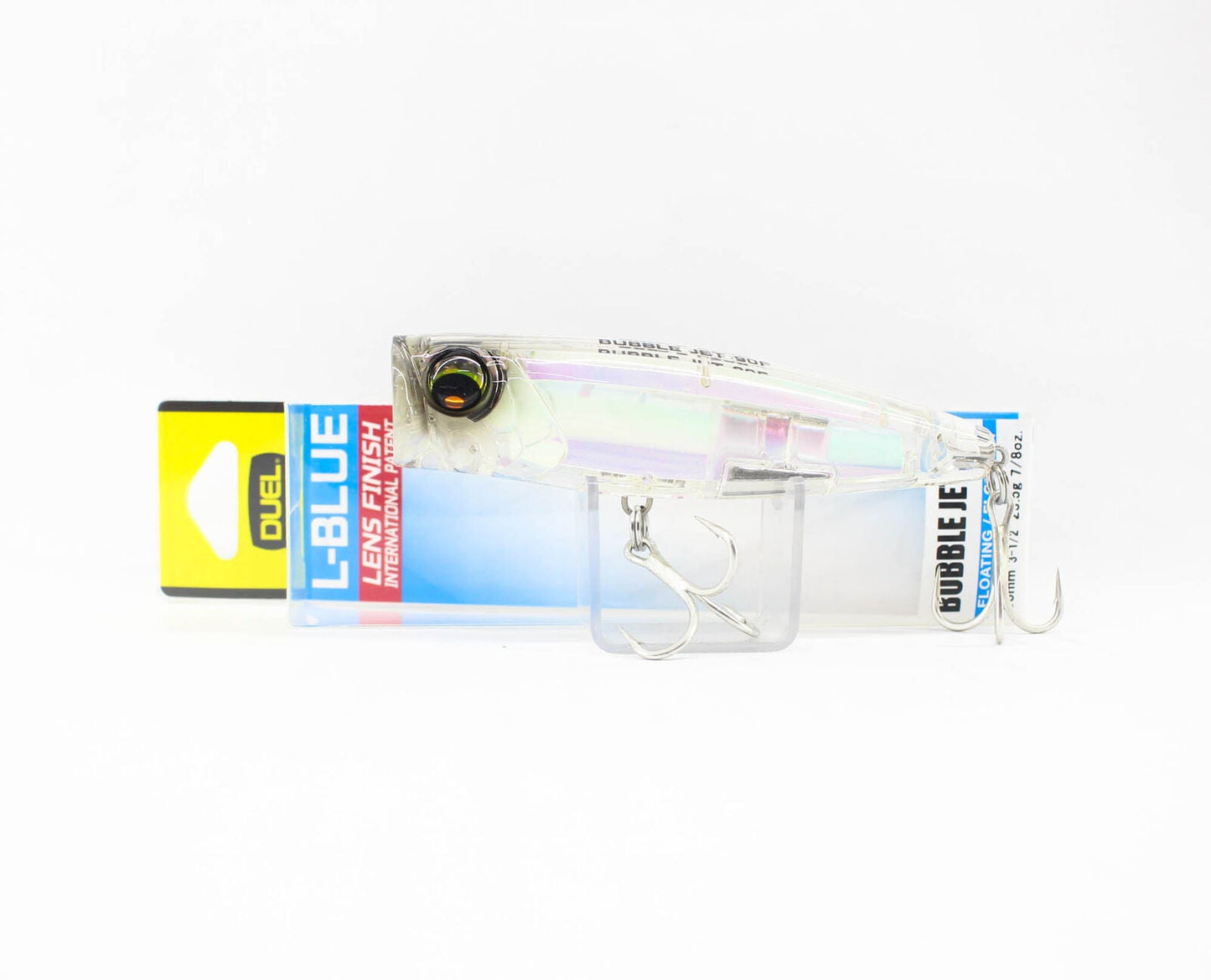 Duel L-Blue Bubble Jet Floating Popper 90mm