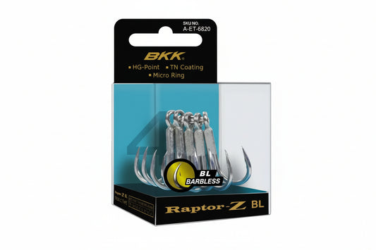 BKK Raptor-Z BL BARBLESS HOOKS