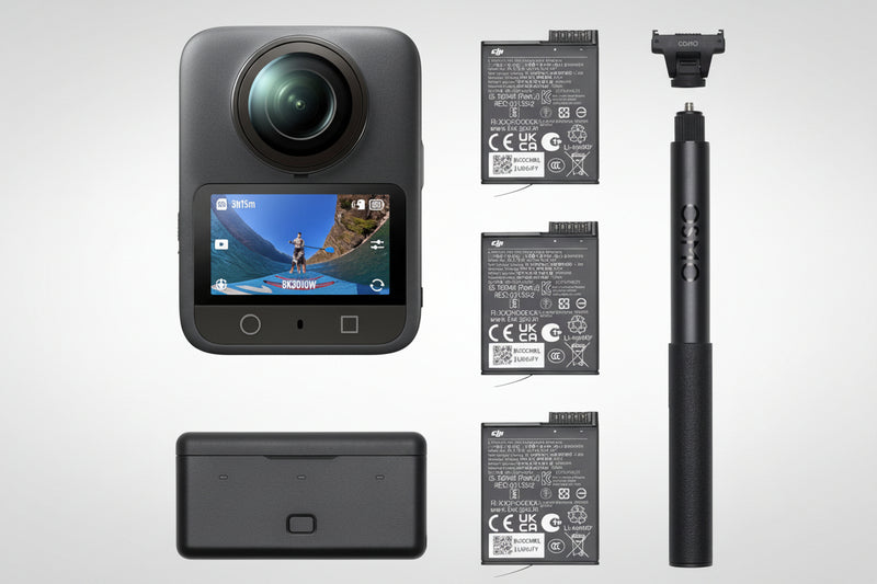 DJI Osmo 360 Adventure Combo – Waterproof action camera designed for outdoor, underwater, and extreme‑sports recording.