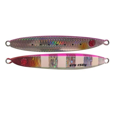 Sts Hanla Noise Jigs - Metal Jig - PINK/REDHEAD, 150G