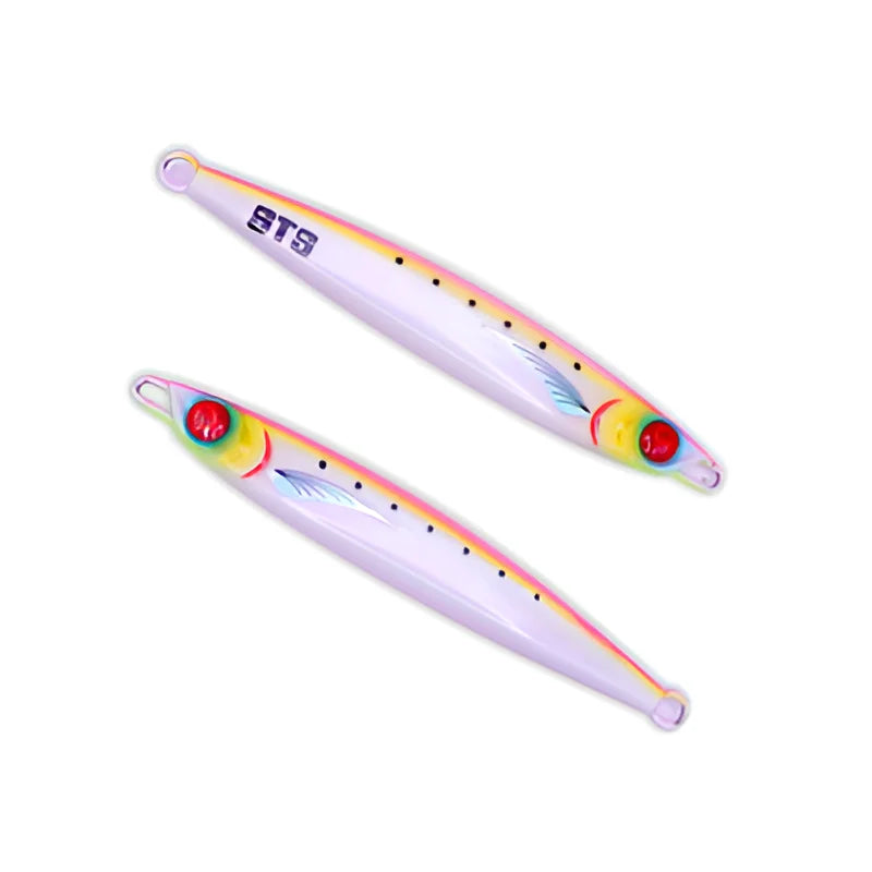 Sts Alfa Jigs - Metal Jig - WHITE GLOW, 60G