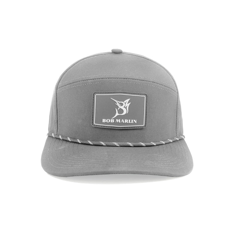 Bob Marlin Performance Snapback Hat Grey