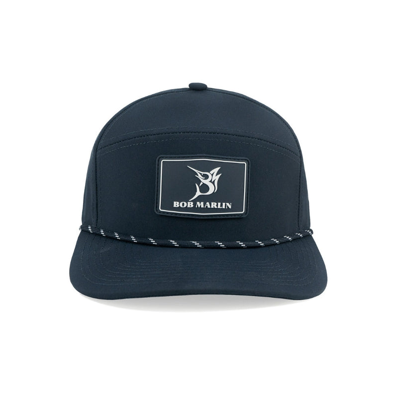 Bob Marlin Performance Snapback Hat Navy