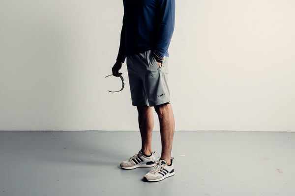 Riptide Performance Shorts – Performance fishing apparel designed for sun protection, comfort, and offshore durability.