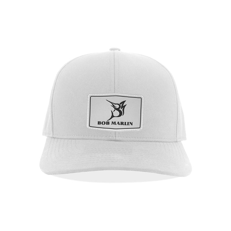Bob Marlin Performance Baseball Hat White