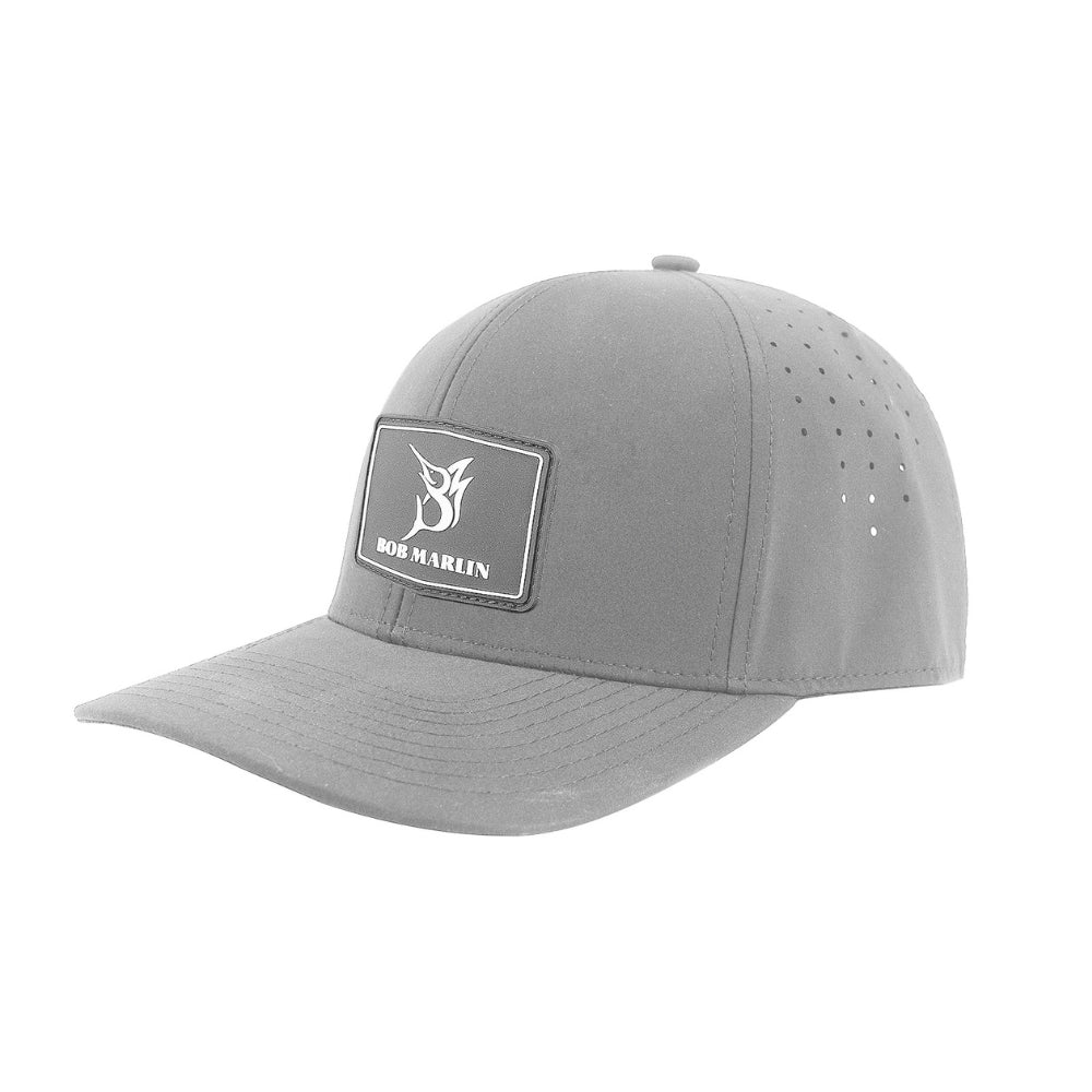 Bob Marlin Performance Baseball Hat Grey