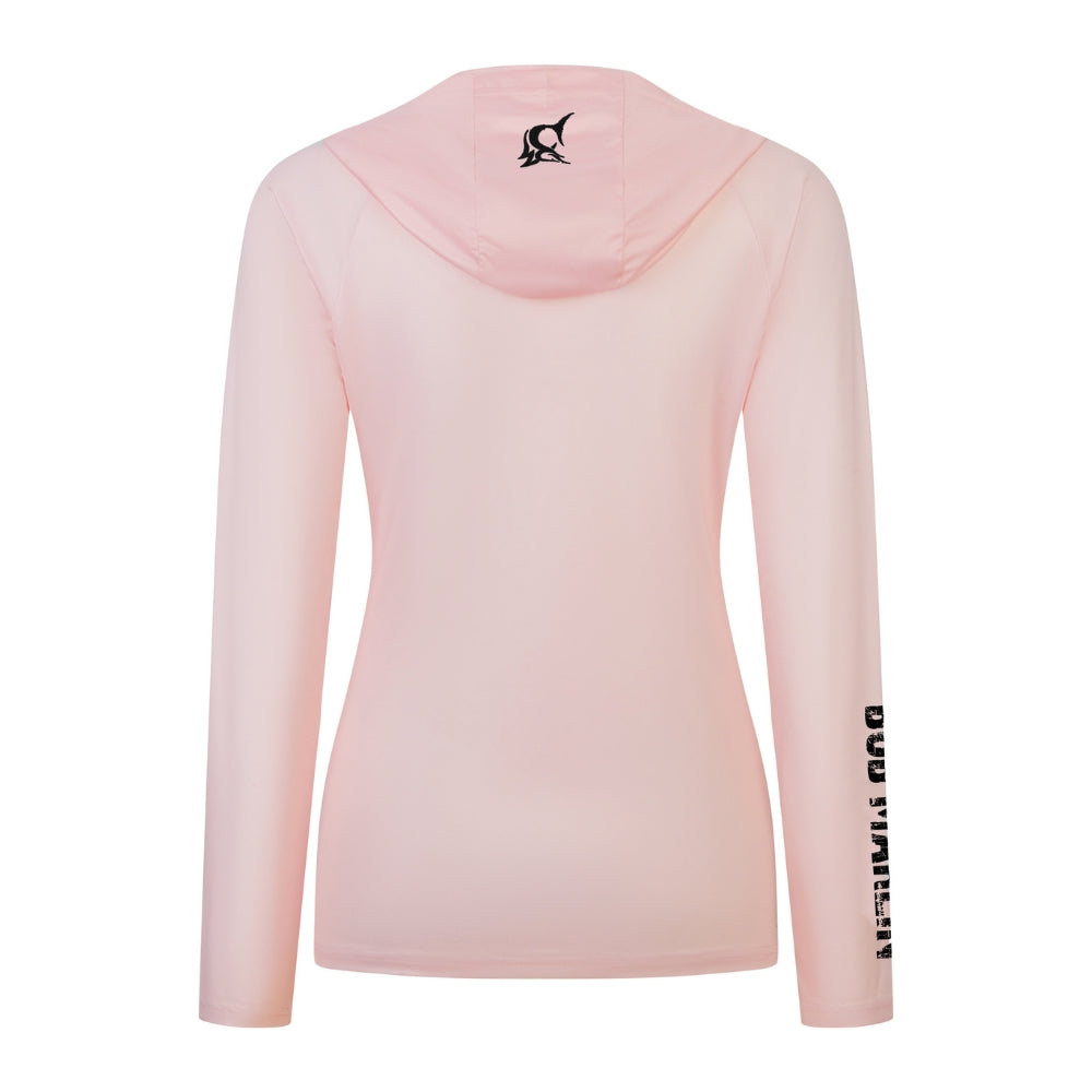 Bob Marlin Women's Performance Hoody BM Light Pink