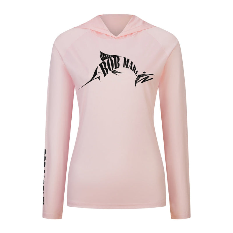 Bob Marlin Women's Performance Hoody BM Light Pink