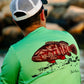 قميص الأداء Natty Grouper Green