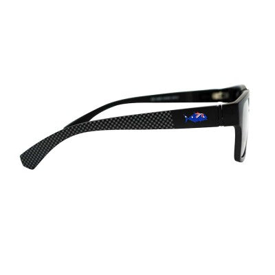 INSALT APEZMB-B Angler Pro Ezi View Matte Black Polarized Recycled Sunglasses - Black