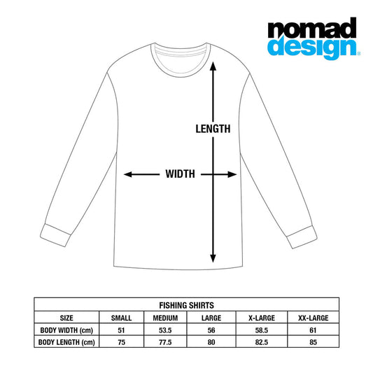 Nomad Design Tech Wayfarer Fishing Shirts Hooded